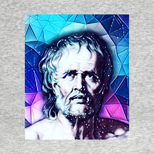 Lucius Annaeus Seneca Snowy Portrait | Lucius Annaeus Seneca Artwork 13 by JustLit